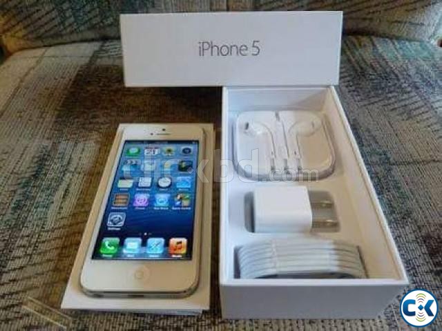 Iphone 5 64gb white unlocked large image 0