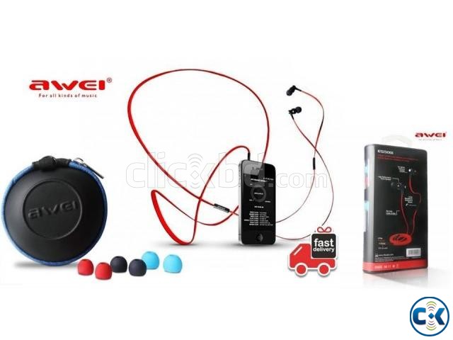 Awei ES500i Earphone With Mic large image 0