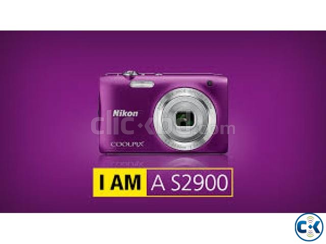 Nikon Coolpix S2900 5x Zoom Nikkor 20.1MP Digital Camera large image 0