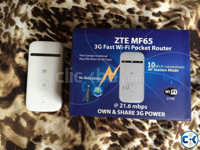 Brand New 3G pocket router with 6 month warranty large image 0