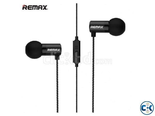 Original REMAX RM-600M Metal Earphone With Mic large image 0