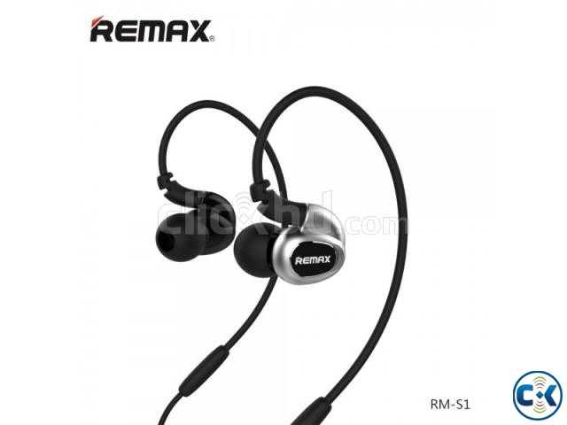 Original Remax RM-S1 Professional Sports Earphone With Mic large image 0