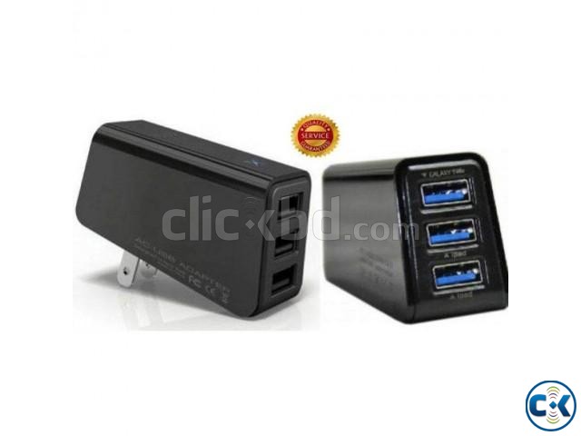 Tripple Ports USB Charger large image 0