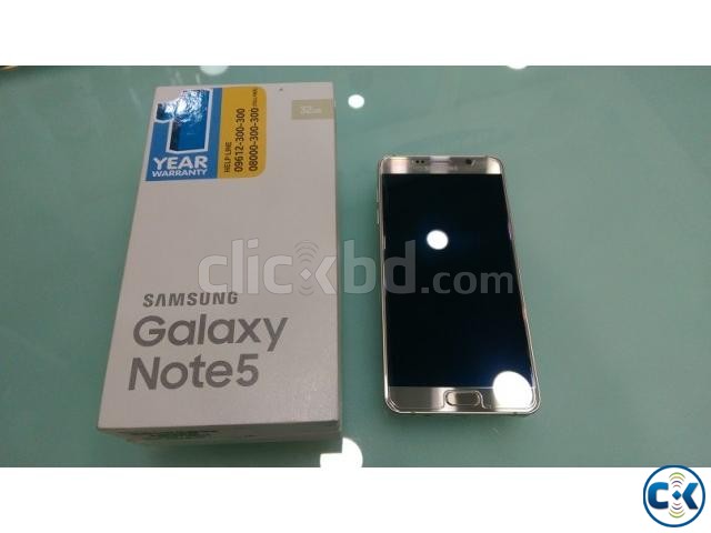 Samsung Note 5 Gold 11month samsung Warrenty large image 0