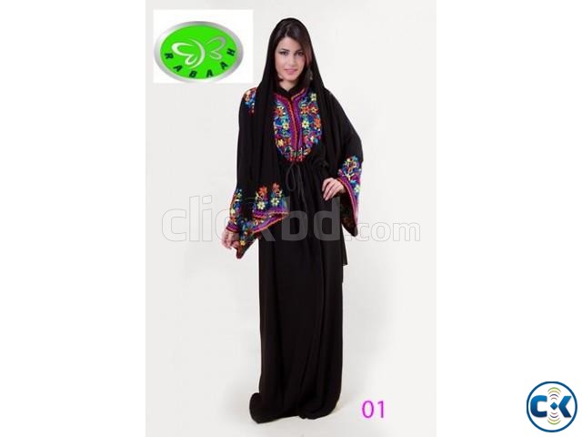 Fashionable muslim dress islamic clothingRabaah AbayaBurka01 large image 0