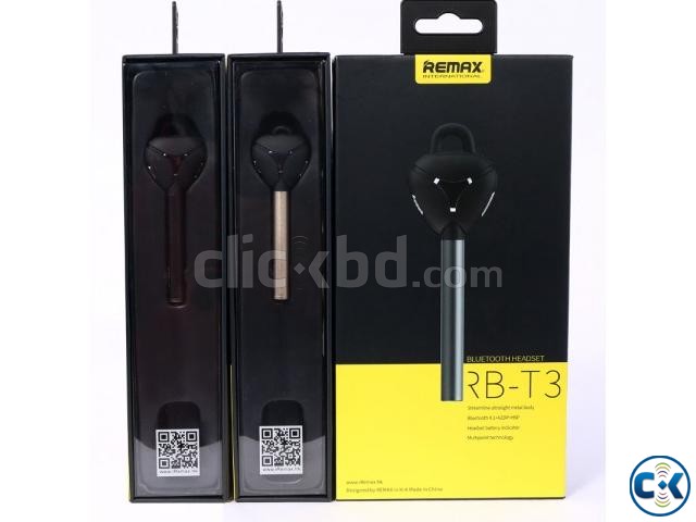 Remax T3 Stereo Bluetooth Headset large image 0