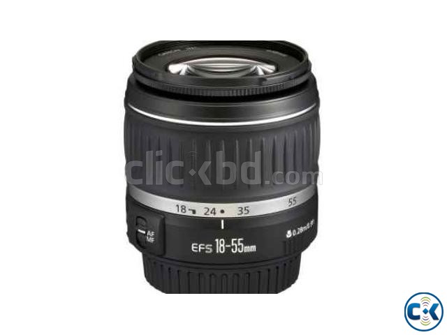 Canon 18-55mm EF-S IS II Silent Autofocus DSLR Camera Lens large image 0