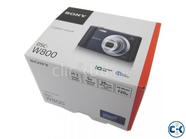 Sony DSC-W800 CYBER SHOT 20.1 MP large image 0