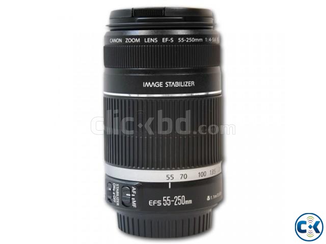 Canon zoom lens 55-250mm large image 0