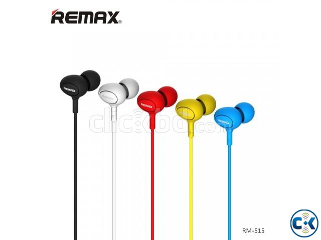 Brand New Remax RM-515 Candy Series Earphones  large image 0