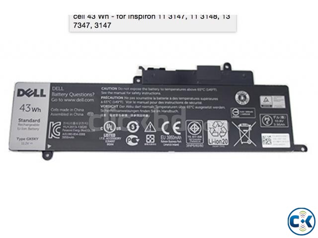 Dell - Laptop battery Primary Lithium Ion 3-cell 43 Wh - large image 0