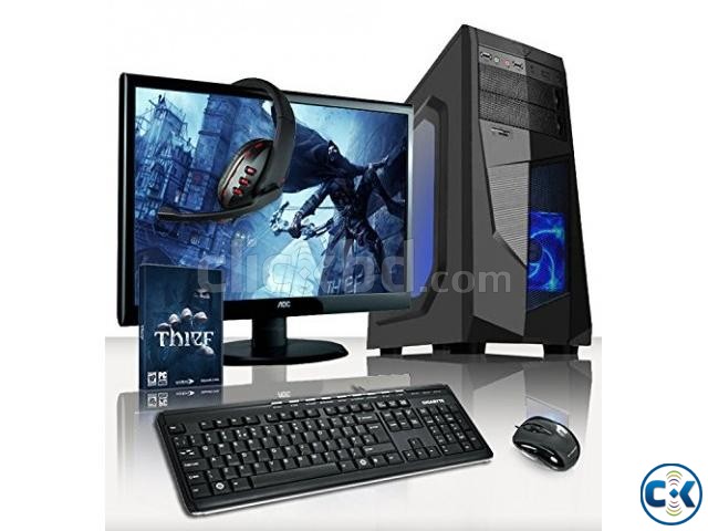 Desktop Budget PC Core 2 Duo E8400 2GB RAM 17 LED 250GB HDD large image 0