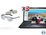 Gaming Laptop with 2 pair of 3d glasses