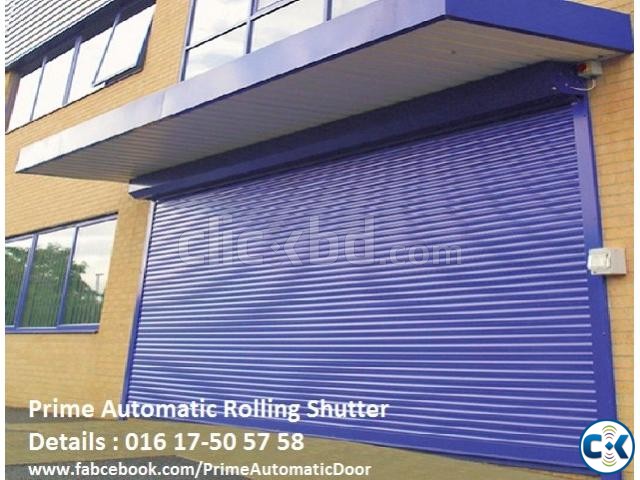 Automatic Rolling Shutter Motorised Shutter with Remote large image 0