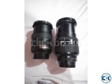 Nikon Two Lenses 24-120 AND 24-85MM