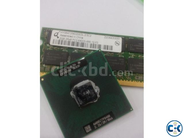 2GB DDR2 Laptop ram and a Intel Core 2 duo 2.26MHz processor large image 0