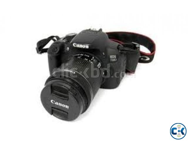 CANON EOS 700D 18mm-55mm lens large image 0