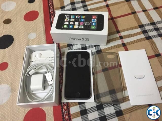 iPhone 5s 32GB Black Fully Boxed large image 0