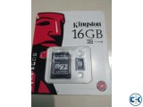 Kingston microSD HC SDXC Card Class 10 16 GB 