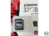 Kingston microSD HC/SDXC Card — Class 10 (32 GB)