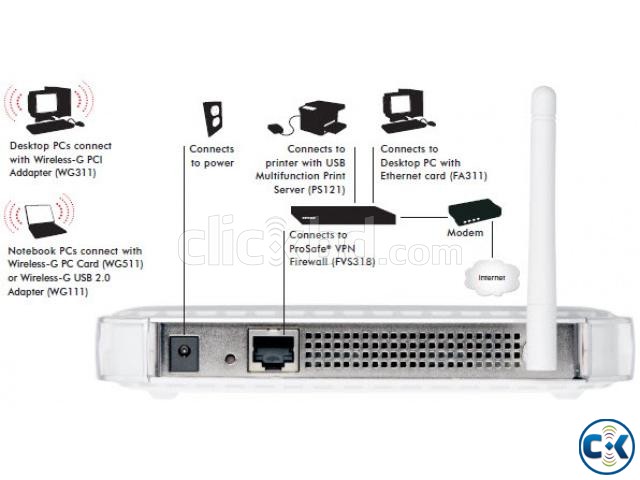 Netgear 54 Mbps Access point WG602 large image 0