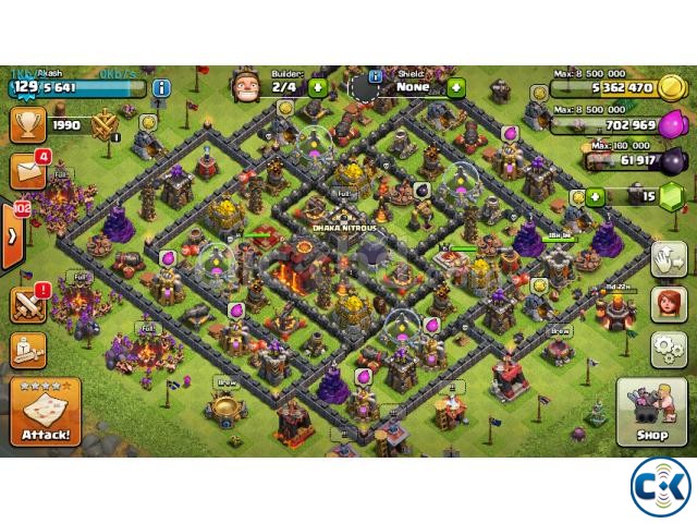 COC TH 10 for sell large image 0