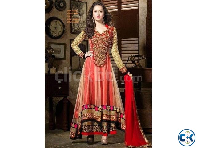 Anarkali Ladies Embroidered Dress large image 0