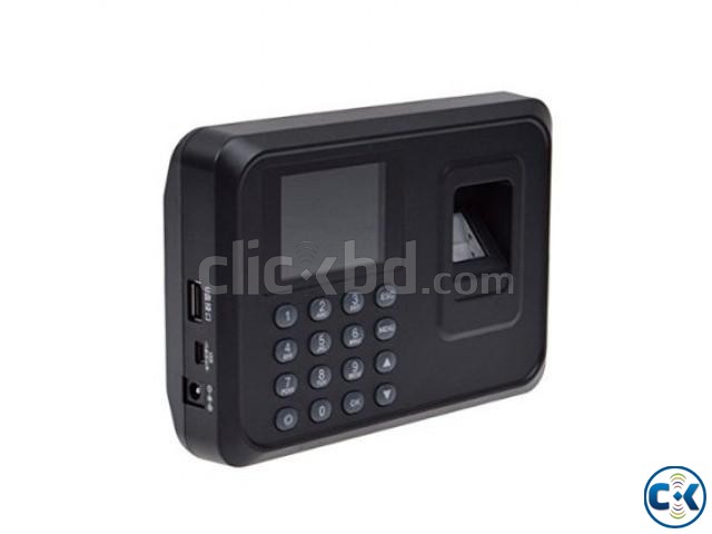 Cheap rate fingerprint time attendance machine large image 0