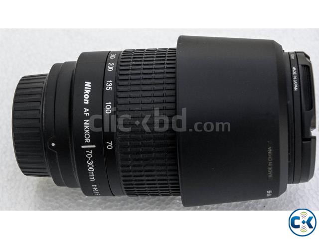 Nikon AF 70-300mm F4-5.6G non VR large image 0