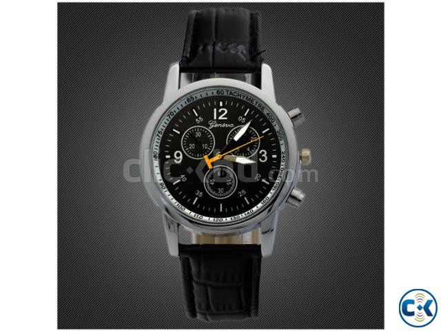 Sports Watches Men Brand Geneva Quartz Wristwatches large image 0