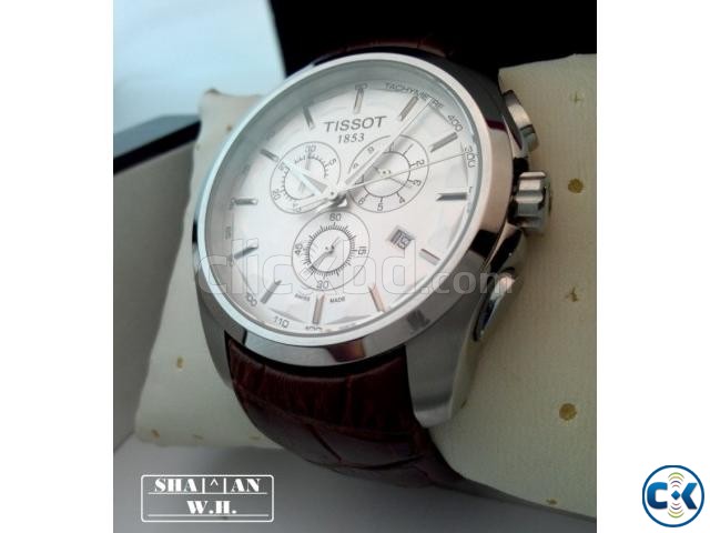 TISSOT CHRONOGRAPH 1853 WHITE large image 0