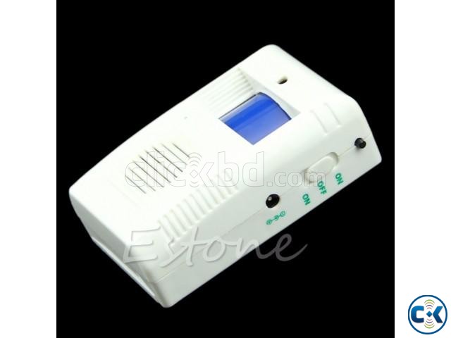 DOOR BELL ALARM CHIME DOORBELL WIRELESS INFRARED MONITOR VIS large image 0