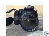 Canon EOS Kiss X4 with EF-S 18mm-55mm lens