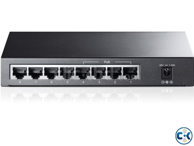 cctv camera POE switch 8 port price large image 0