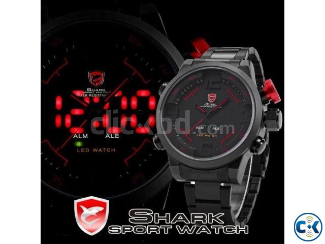 SHARK Analog LED Men s Watch  large image 0