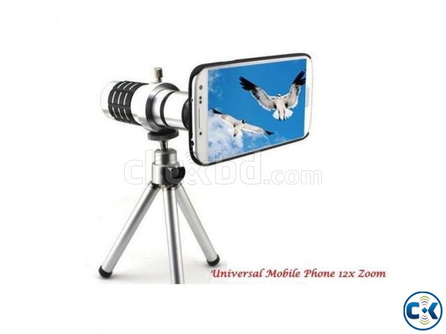 Universal Mobile Phone 12x Zoom Optical Lens  large image 0