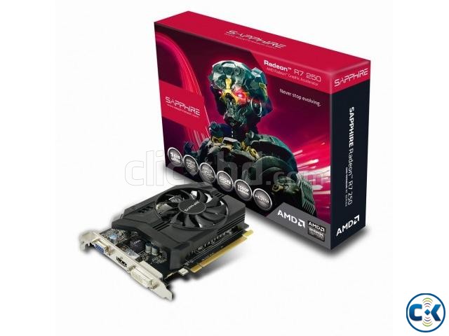 Sapphire R7 250X DDR5 graphics card large image 0