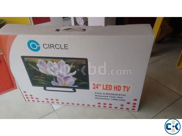 24 HD LED TV Circle  large image 0