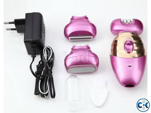 KEMEI 3 IN 1 lady hair remover EPILATOR Shaver large image 0