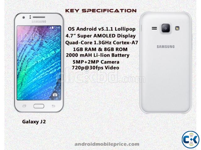 Samsung Galaxy J2 Gold at only TK. 9500 large image 0