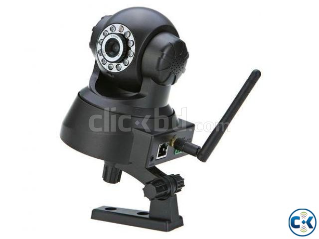 CCTV IP Camera PTZ Wifi P2P Black large image 0