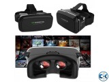 VR SHINECON Virtual Reality Headset 3D Glasses - BLACK 1