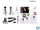 Combo Offer- Professional Tripod for Mobile Camera DSLR