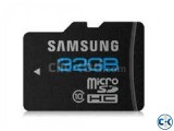 Samsung 32GB memory card class 10