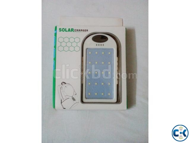 Solar power bank charger 50000mAh large image 0