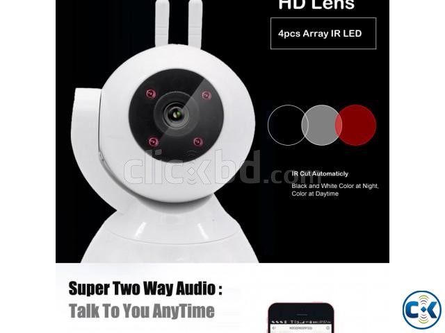 Wireless Network Mini IP CCTV Camera large image 0