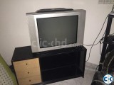 Sony 29 CRT tv with stand from dubai