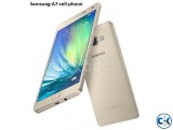 Samsung A7 Golden color