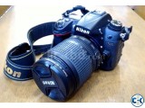 Nikon D7000 with 18-105mm Lens