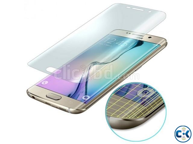 SAMSUNG S7 EDGE CLEAR CURVED SCREEN PROTECTOR large image 0